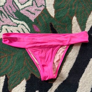 Victoria Secret Cheeky Vibrant Pink Bikini Bottom